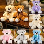 Wholesale Customize Teddy Bear With Bowknot Kawaii Multi Color Peluche Teddy Bear Stuffed For Gift Stuffed Plush Toys